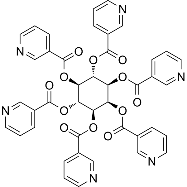 Inositol nicotinate Chemical Structure