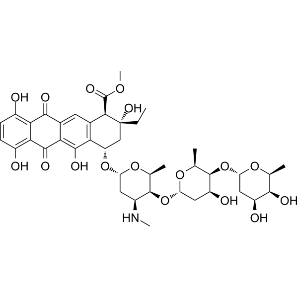 Alcindoromycin Chemical Structure