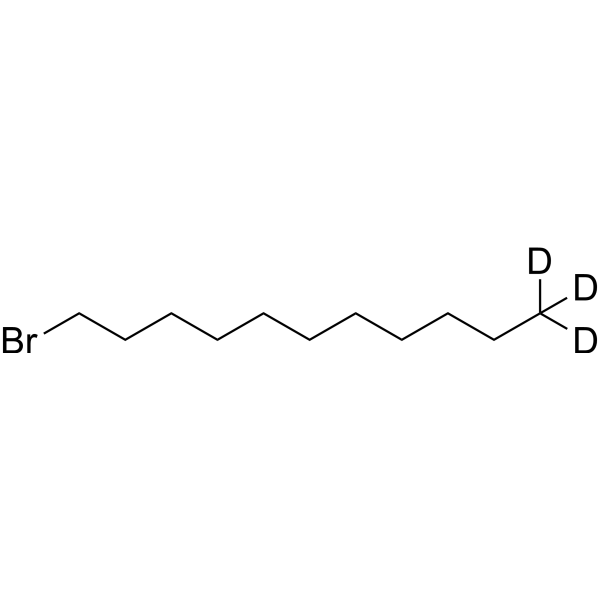 1-Bromoundecane-d<sub>3</sub> Chemical Structure