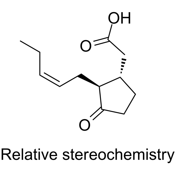 (±)-Jasmonic acid Chemical Structure