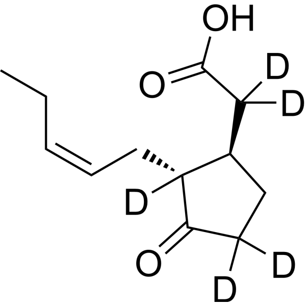Jasmonic acid-d<sub>5</sub> Chemical Structure