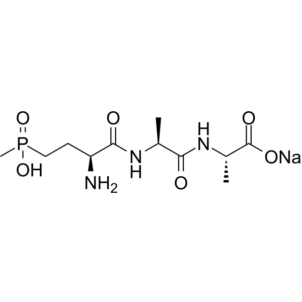 Bialaphos sodium Chemical Structure
