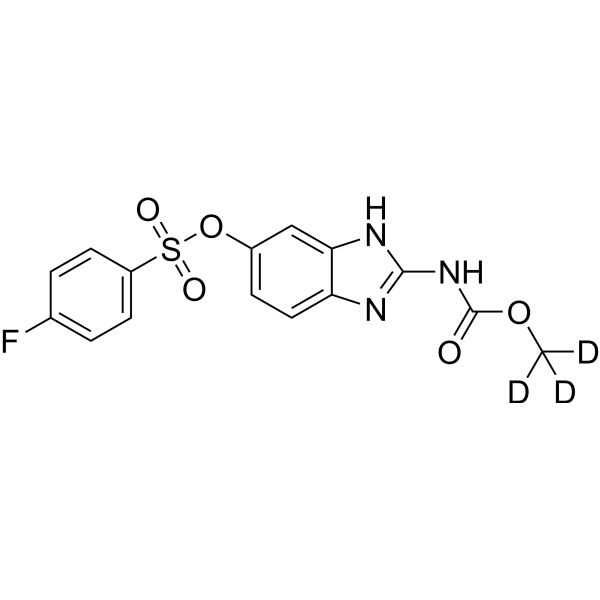 Luxabendazole-d<sub>3</sub> Chemical Structure