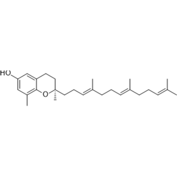δ-Tocotrienol Chemical Structure