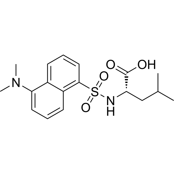 Dansyl-L-leucine Chemical Structure