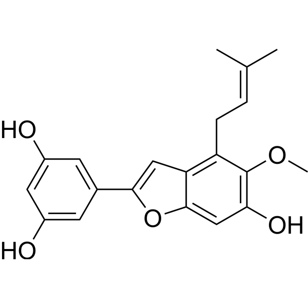 Moracin T Chemical Structure