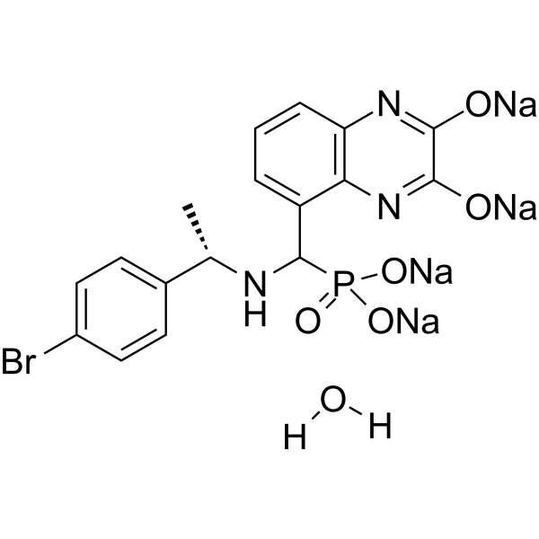 PEAQX tetrasodium hydrate Chemical Structure