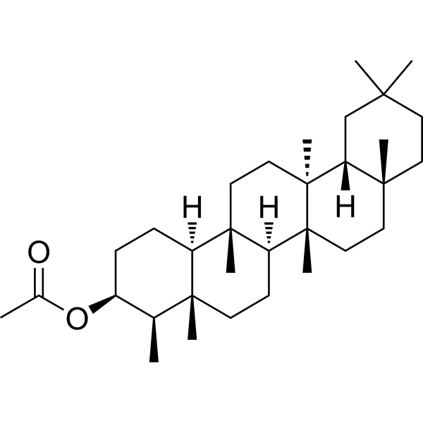 Epifriedelanol acetate Chemical Structure