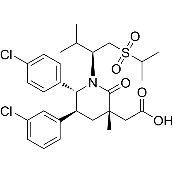 (3S,5S,6R)-Navtemadlin Chemical Structure