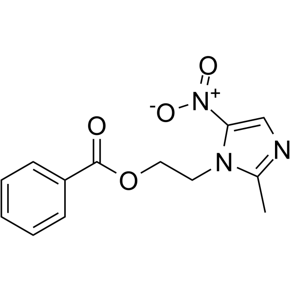 Metronidazole Benzoate Chemical Structure