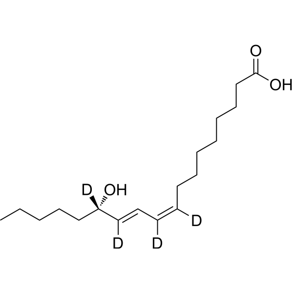 13(S)-HODE-d4 Chemical Structure