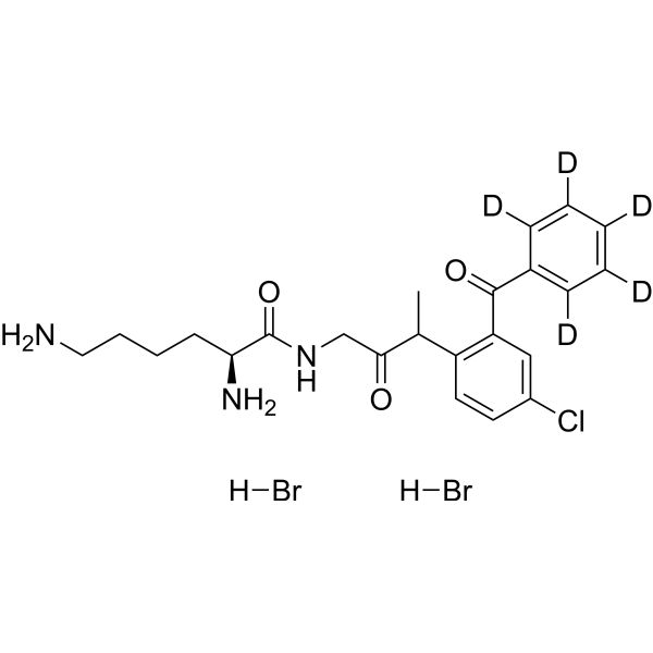 Avizafone-d<sub>5</sub> dihydrobromide Chemical Structure