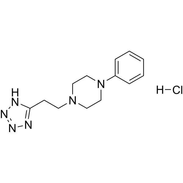 Zolertine hydrochloride Chemical Structure