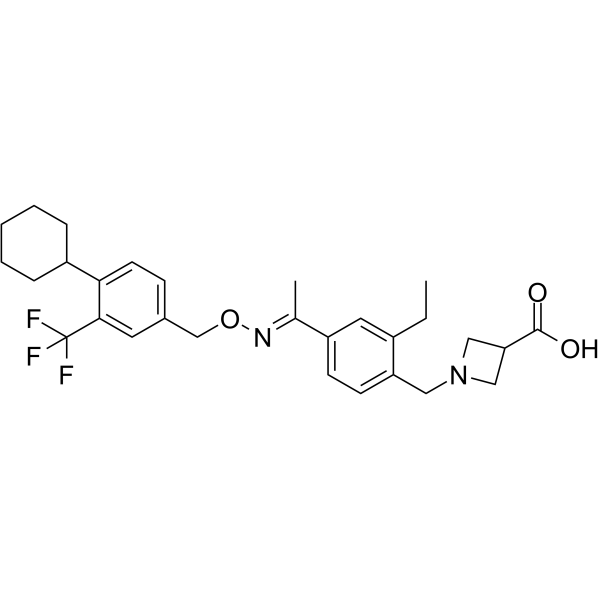 Siponimod Chemical Structure