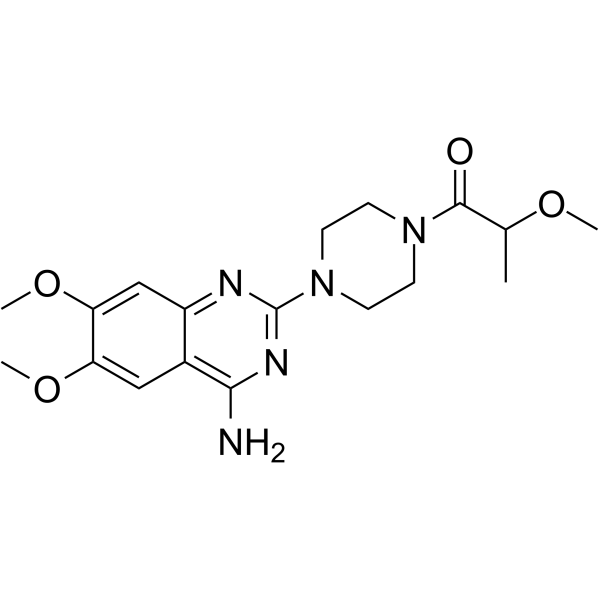 Metazosin Chemical Structure