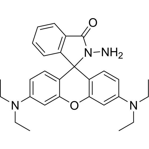 Rhodamine B hydrazide Chemical Structure
