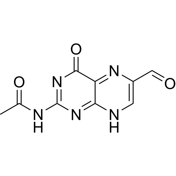 Acetyl-6-formylpterin Chemical Structure