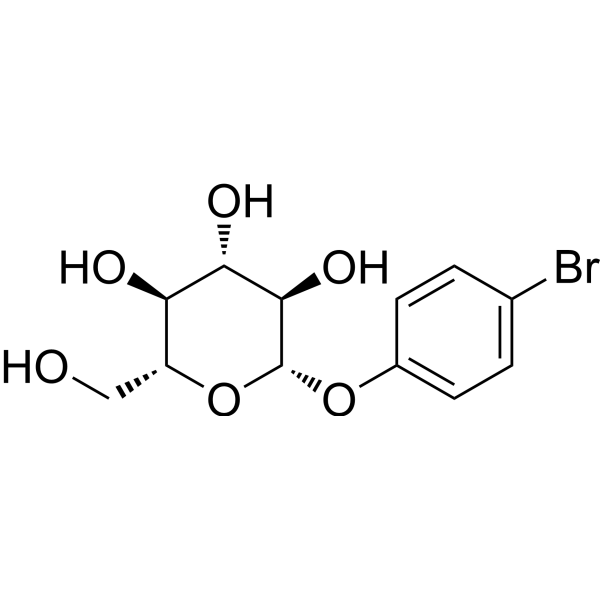 ß-pBrPh-Glc Chemical Structure