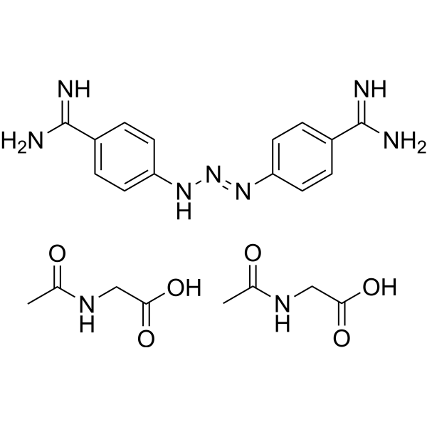 Diminazene aceturate Chemical Structure
