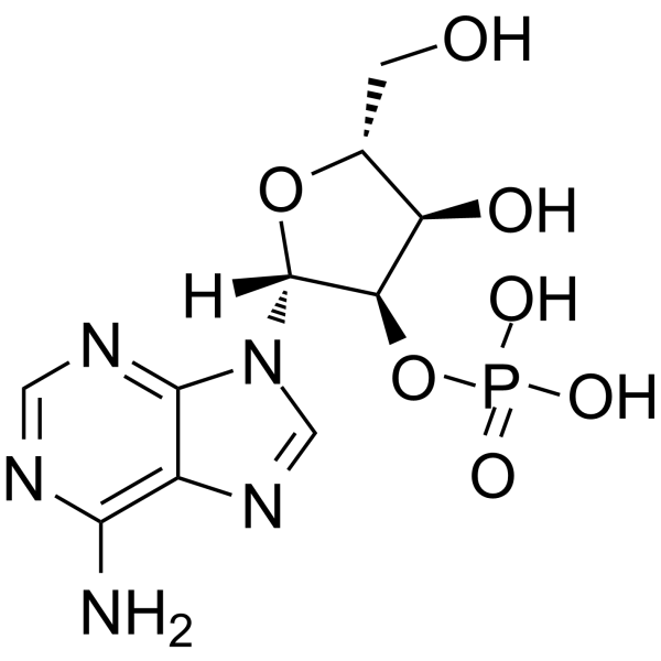 Adenosine-2'-monophosphate Chemical Structure