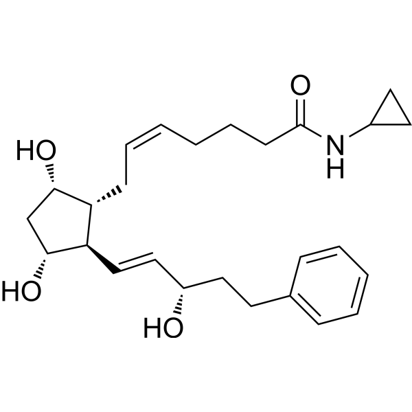 N-Cyclopropyl bimatoprost Chemical Structure