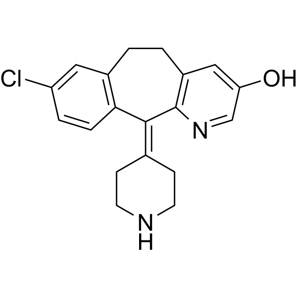 3-Hydroxy desloratadine Chemical Structure