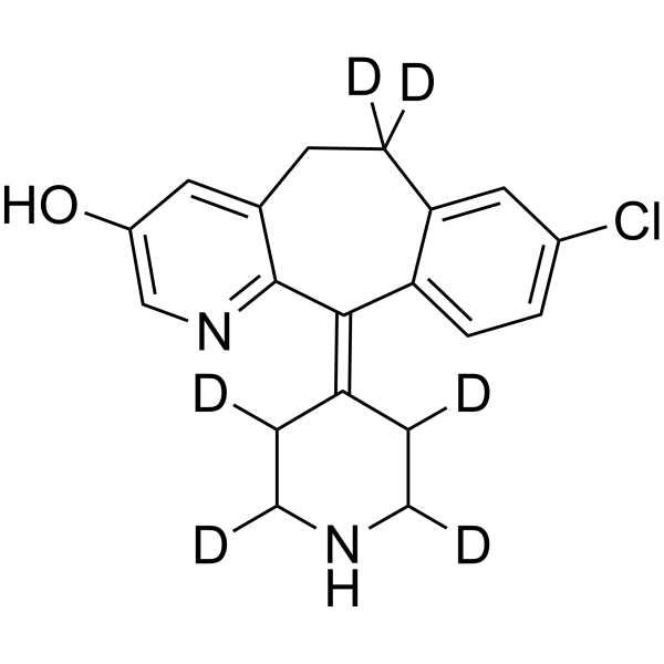 3-<em>Hydroxy</em> desloratadine-d6