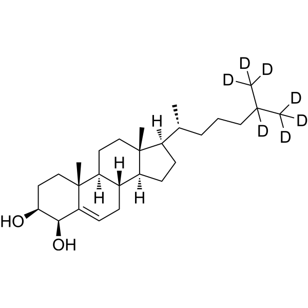 4<em>β</em>-Hydroxycholesterol-d<em>7</em>