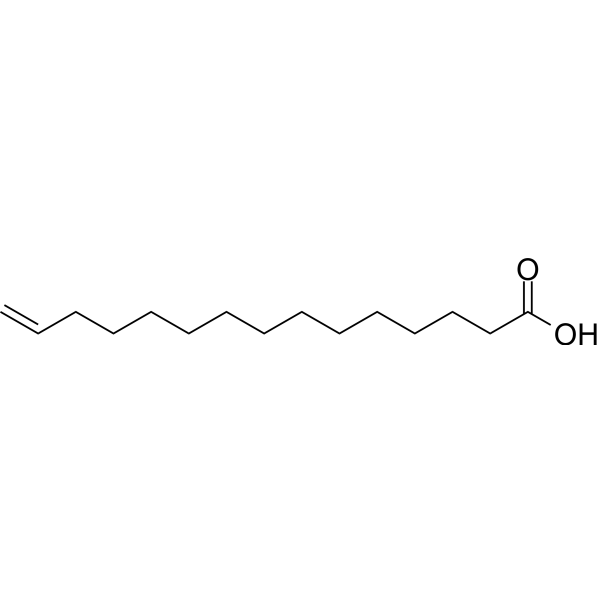 14-Pentadecenoic acid Chemical Structure