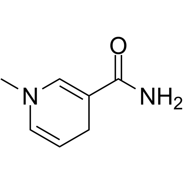 1-Methyl-1,4-dihydronicotinamide Chemical Structure