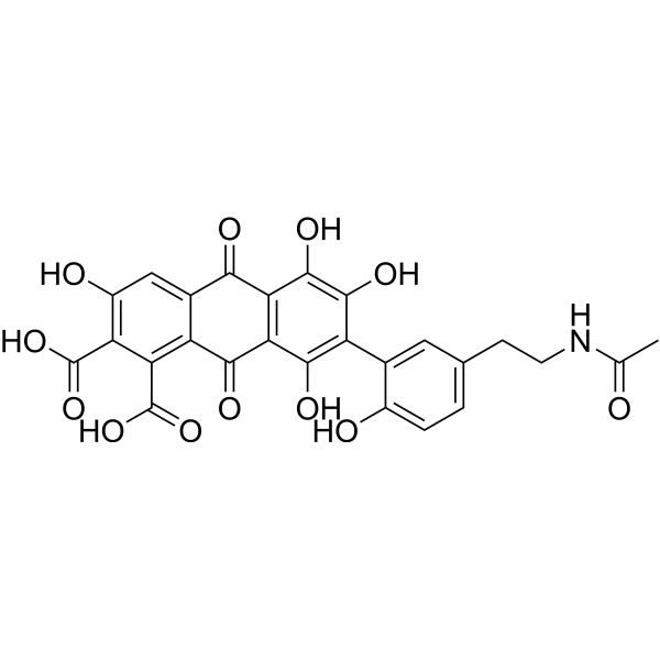 Laccaic acid A Chemical Structure