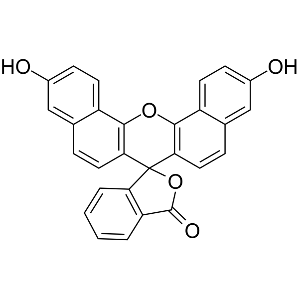 Naphthofluorescein Chemical Structure