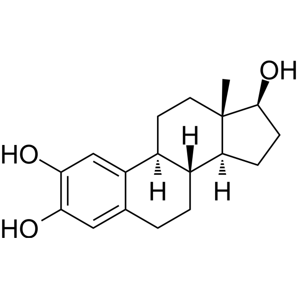 2-Hydroxyestradiol Chemical Structure