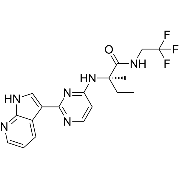 Decernotinib Chemical Structure