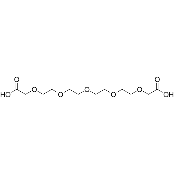 HOOCCH2O-PEG4-CH2COOH Chemical Structure