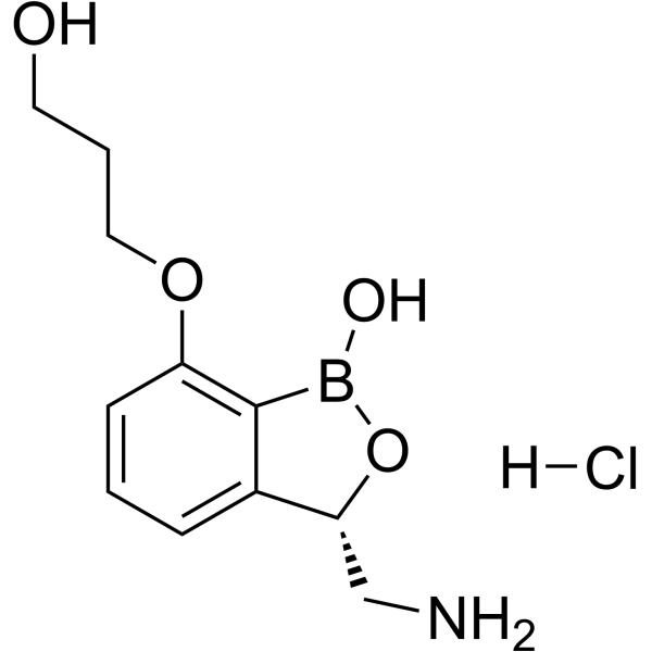Epetraborole hydrochloride Chemical Structure
