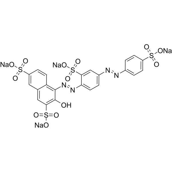Ponceau S Chemical Structure