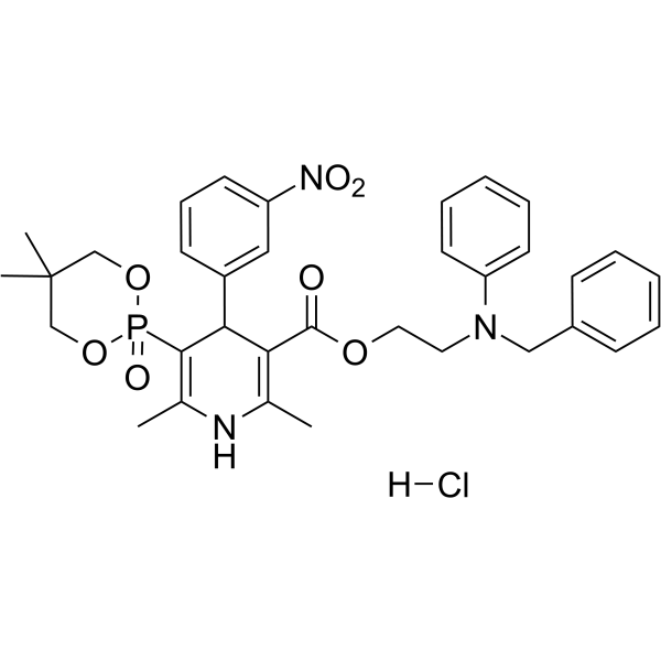 Efonidipine hydrochloride Chemical Structure