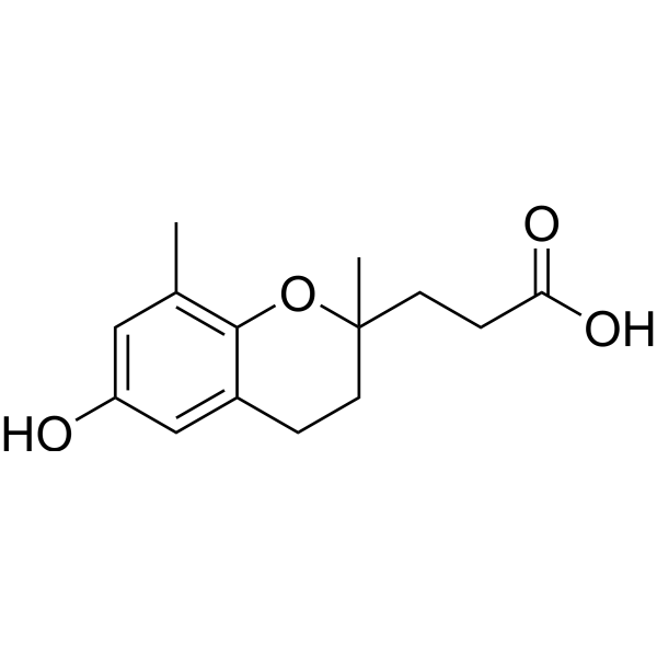 δ-CEHC Chemical Structure