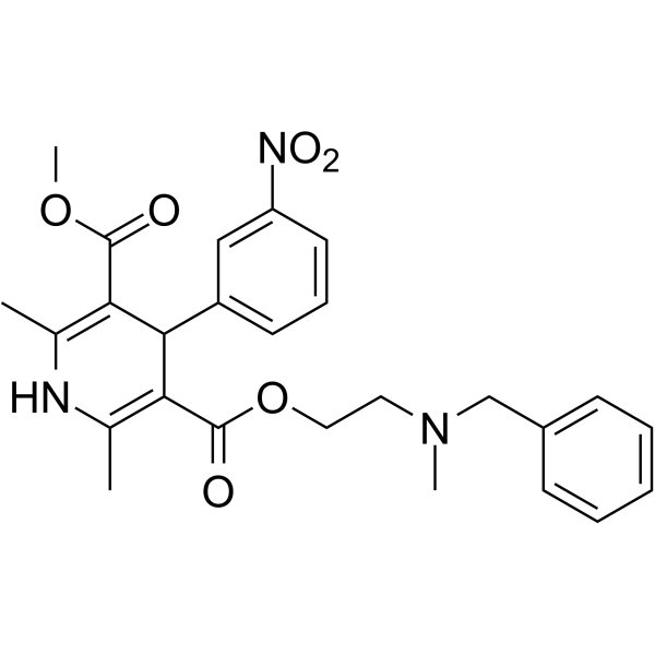Nicardipine Chemical Structure