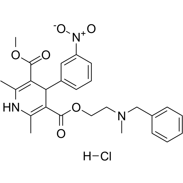 Nicardipine hydrochloride Chemical Structure