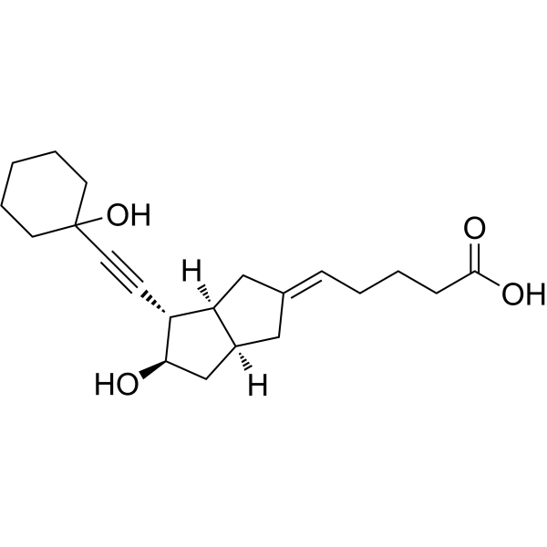 13,14-Dehydro-15-cyclohexyl carbaprostacyclin Chemical Structure