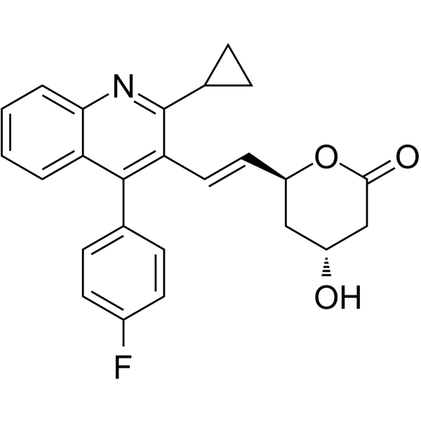 Pitavastatin lactone Chemical Structure