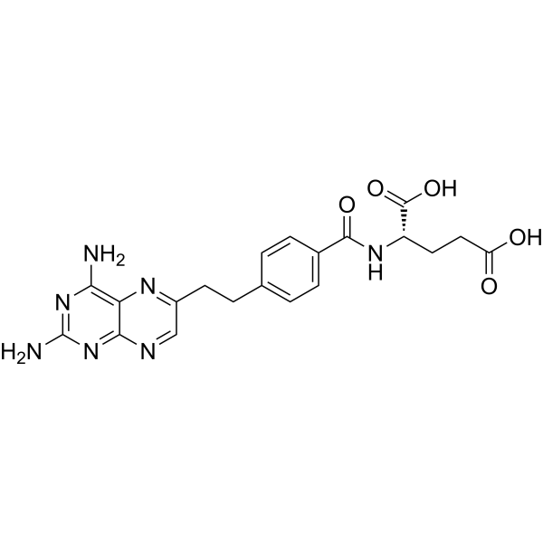 10-Deazaaminopterin Chemical Structure