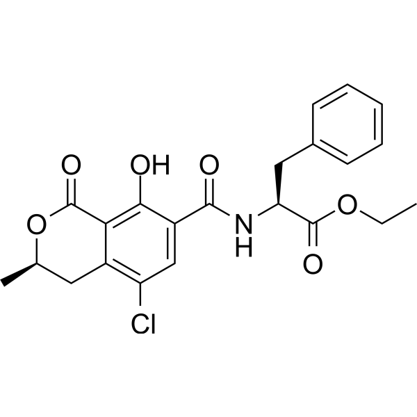 Ochratoxin C Chemical Structure