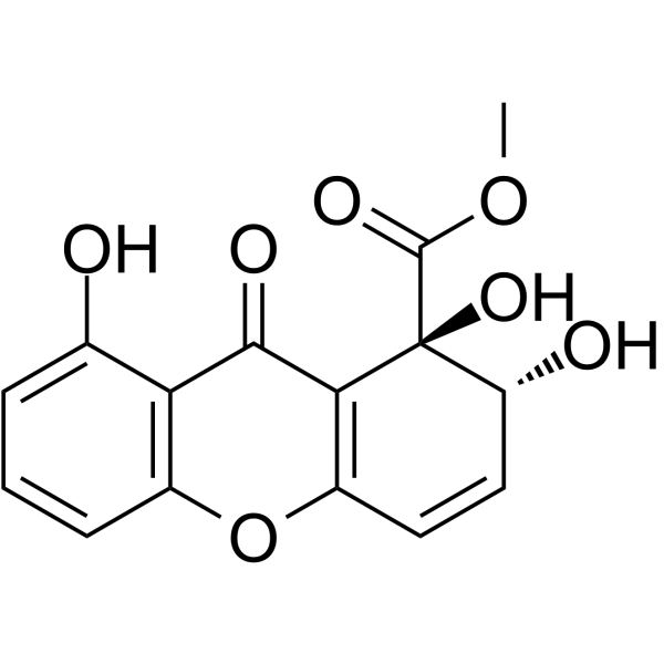 Globosuxanthone A Chemical Structure