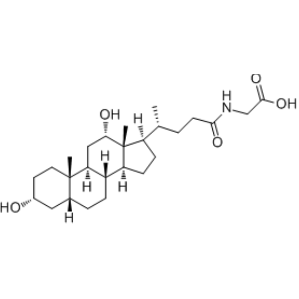 Glycodeoxycholic Acid Chemical Structure