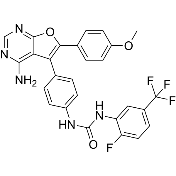 GW768505A free base Chemical Structure