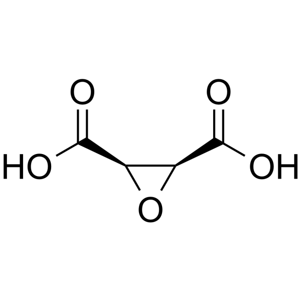 cis-Epoxysuccinic acid Chemical Structure