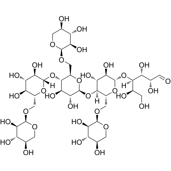 Heptasaccharide <em>Glc</em>4Xyl3